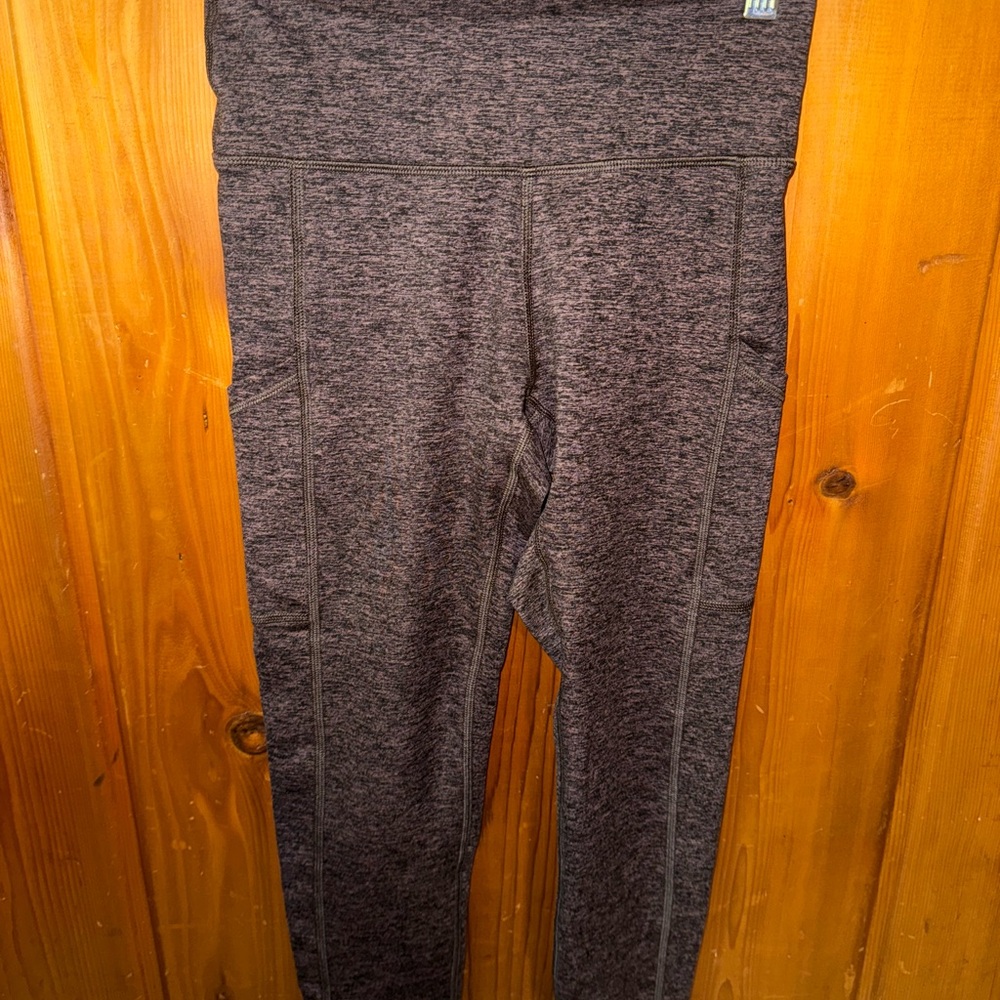 Aerie Heathered Brown Leggings
